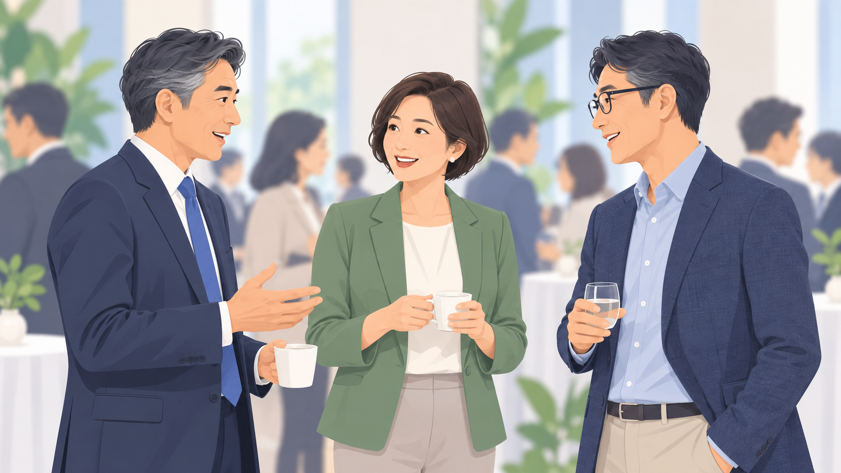 ビジネス交流会の服装完全ガイド|スーツ?私服?会のタイプ別に解説のイメージ