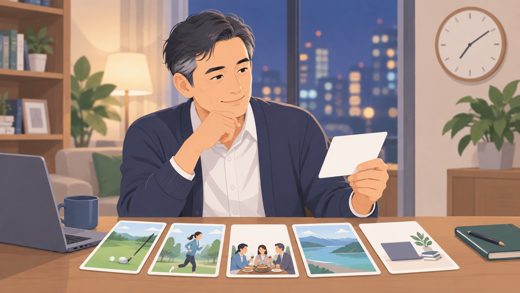 本業と並行して交流会で活動するイメージ
