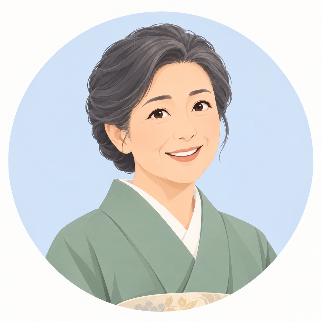 旅館業・60代参加者のイメージイラスト