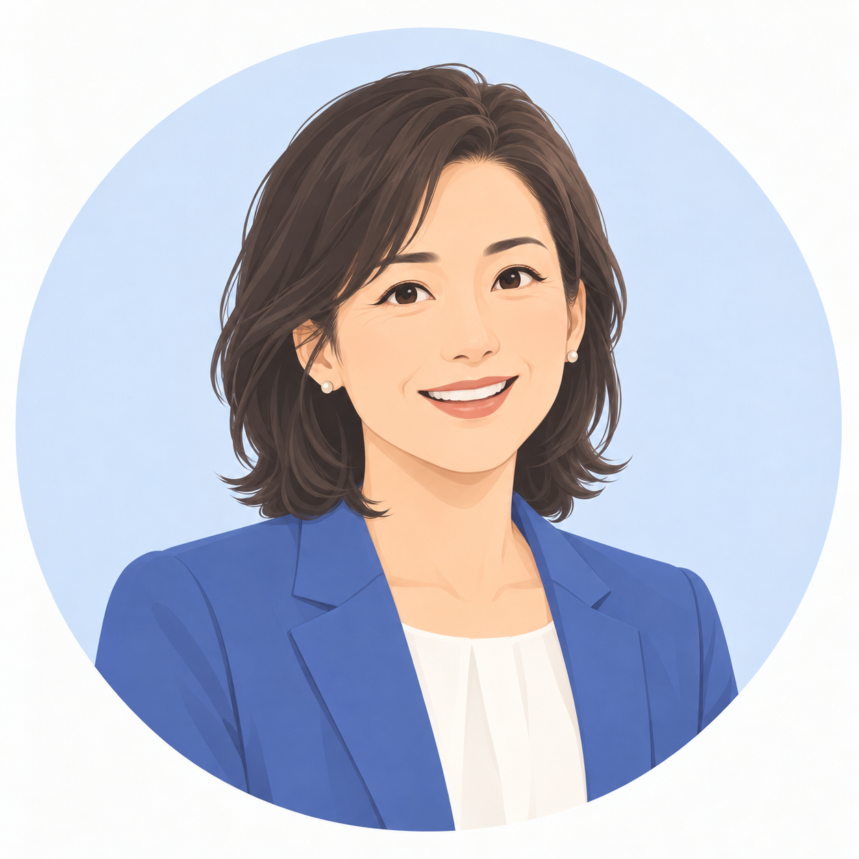 企業研修・40代参加者のイメージイラスト
