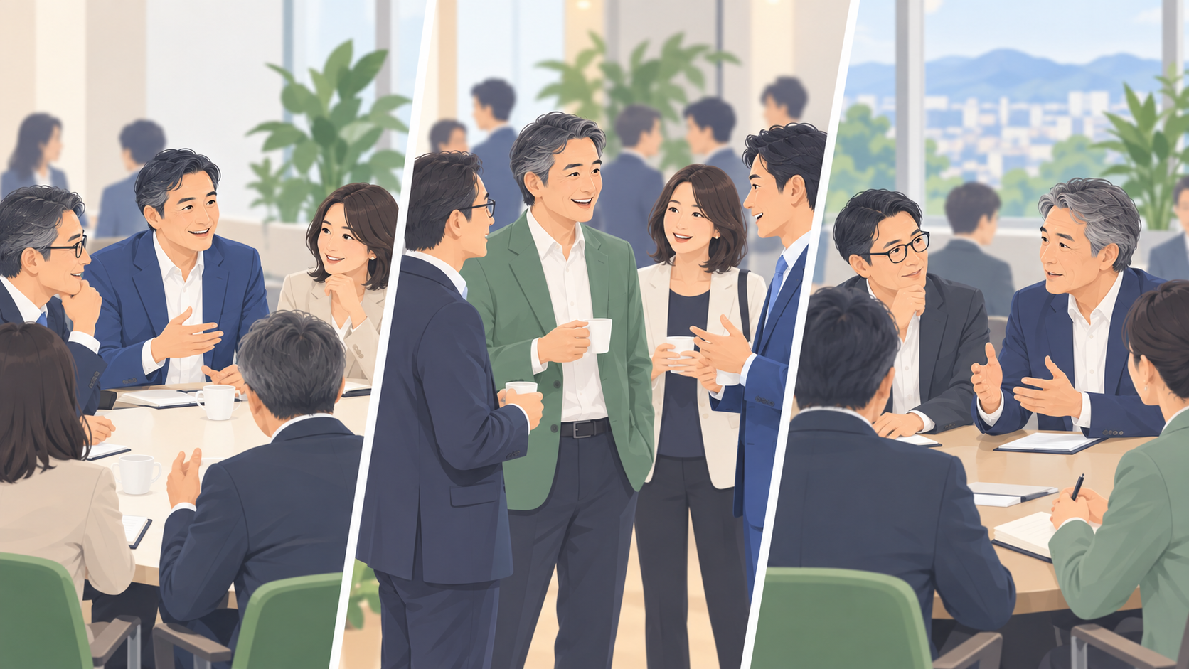 BNI・守成クラブ・商工会議所…主要ビジネス交流組織7つの仕組みと選び方のイメージ