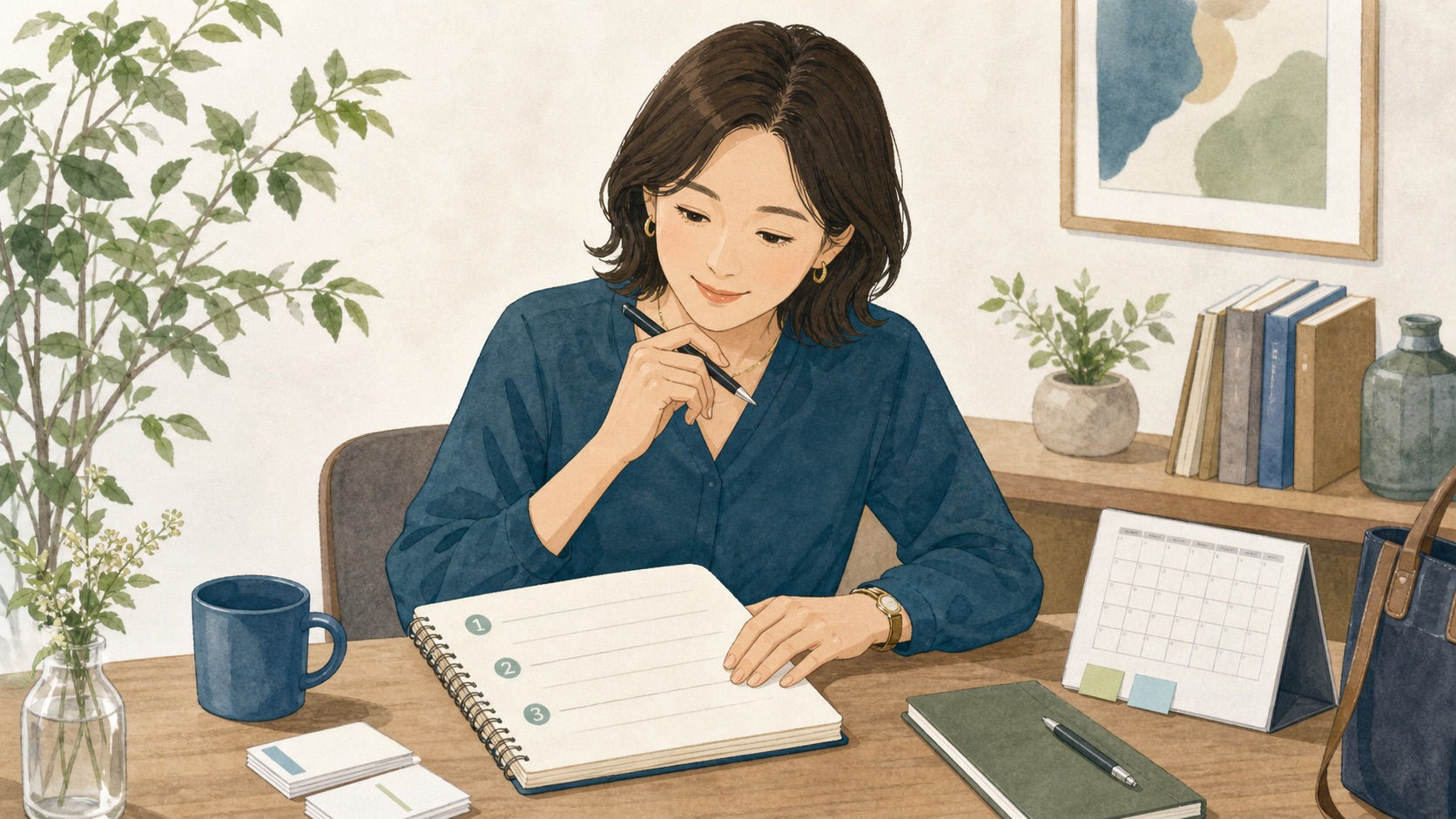 交流会の成果を変える事前準備｜参加前に決めておきたい目的と目標について考える交流会参加者のイメージ