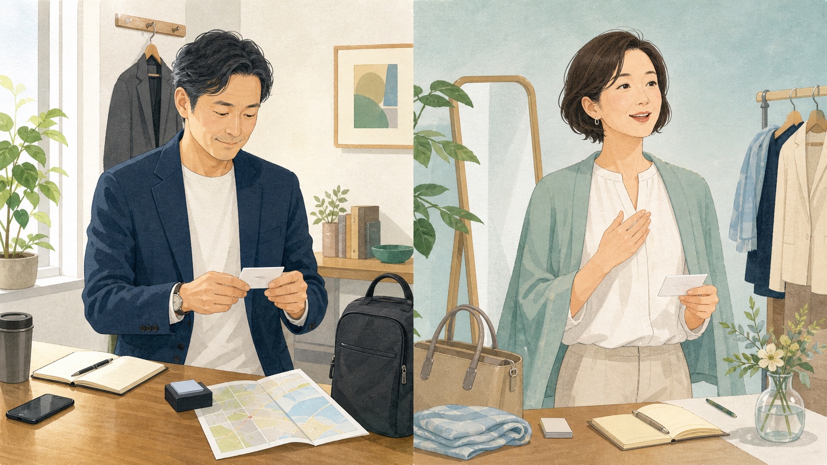 交流会の成果を変える事前準備｜参加前に決めておきたい目的と目標を実践する交流会参加者のイメージ