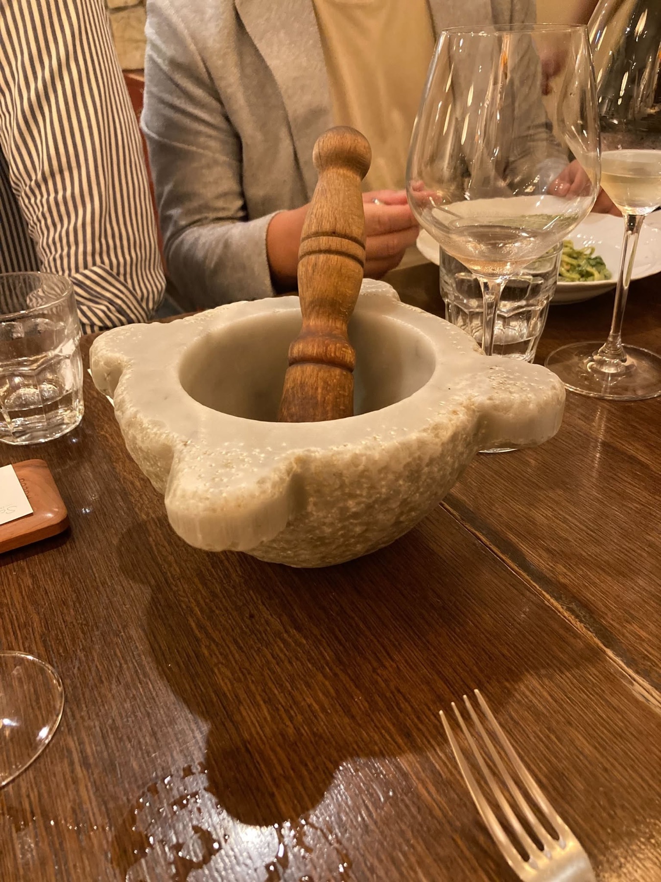 Aer-keyのイタリアン会食