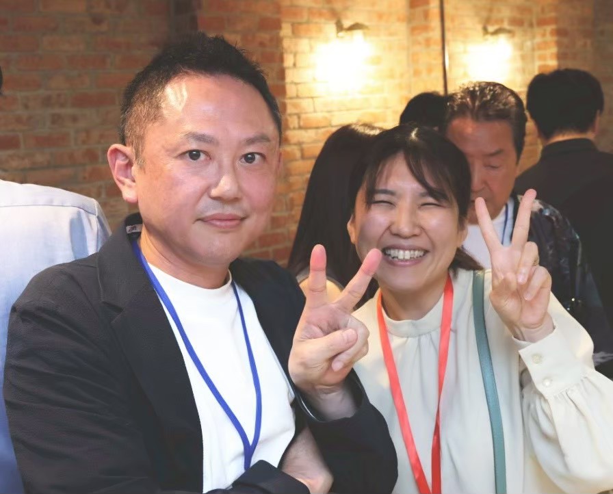 NIC横浜で参加者と交流する中島寛和さん